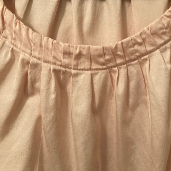 Ann Taylor Pink Ruched Collar Neck Sleeveless Top Blouse Size Small VGUC - Picture 5 of 8